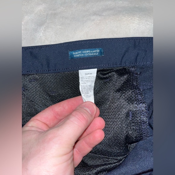 Blue golf pants - Picture 3 of 3